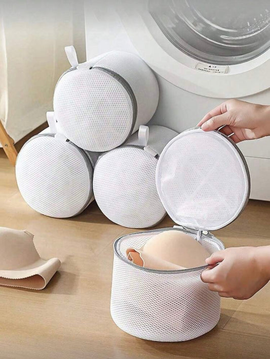 White Lingerie Laundry Bag